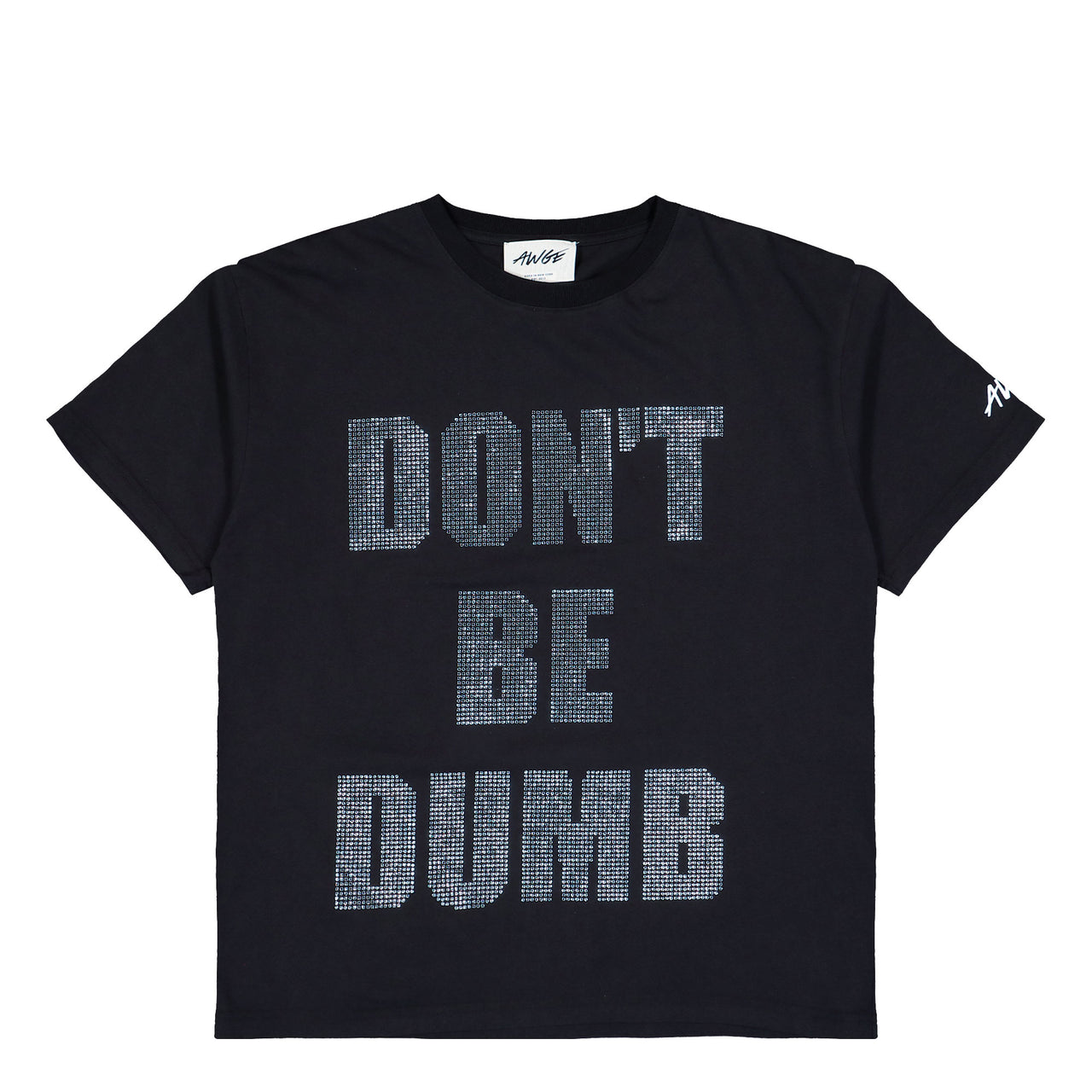 AWGE DBD Blinged Out Tee Black T-Shirts AS6SXH01FP-JE587.999 Detail View 1 | GATE