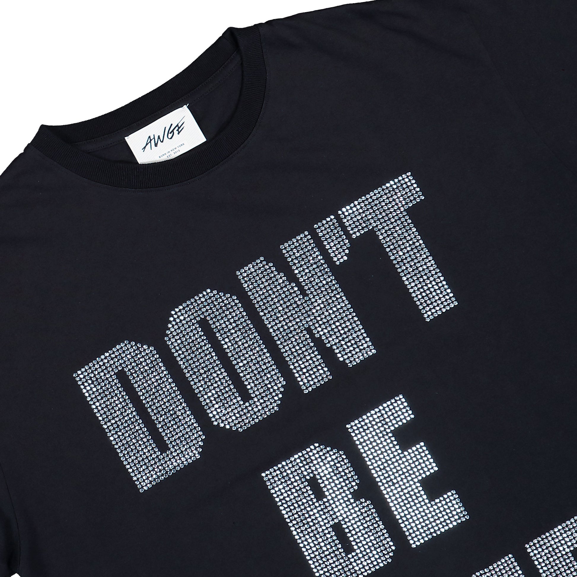 AWGE DBD Blinged Out Tee Black T-Shirts AS6SXH01FP-JE587.999 Detail View 3 | GATE