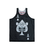 AWGE NYC Aces Tank / Reversible White / Black T-Shirts AS6SXH03AP-T2217.001 Detail View 2 | GATE