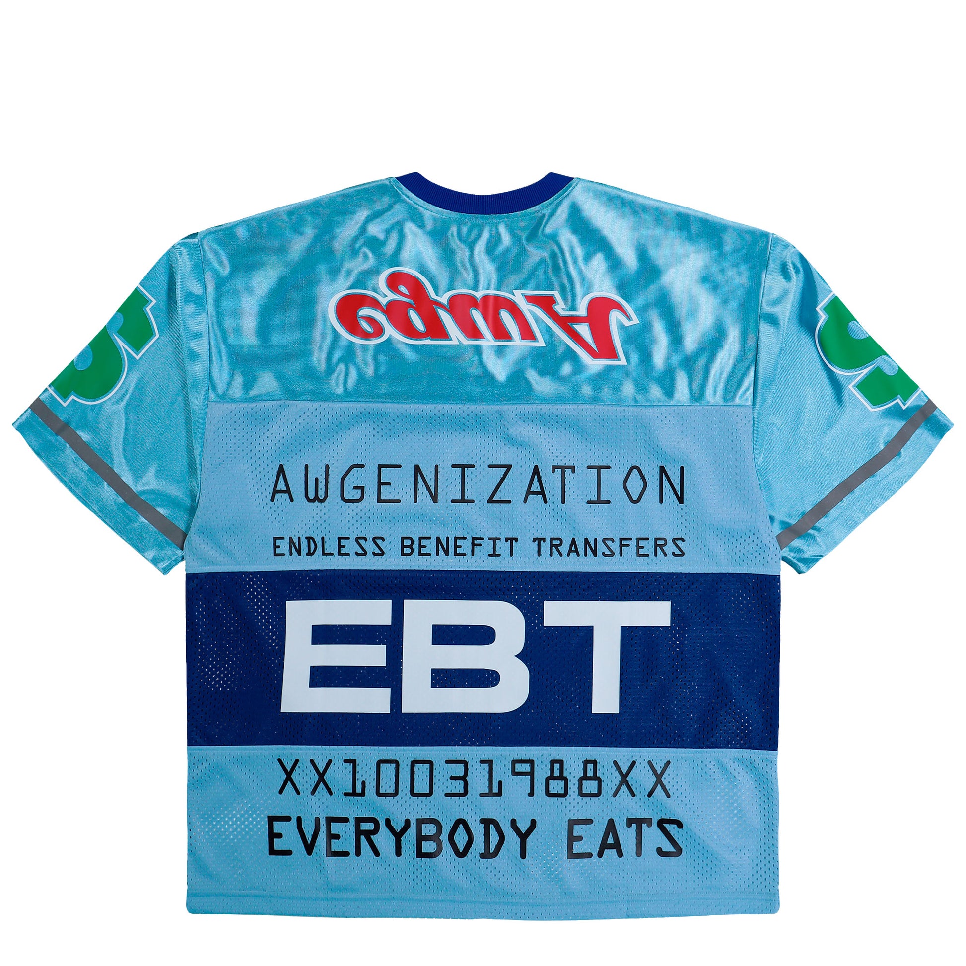 AWGE EBT Soccer Jersey Baby Blue T-Shirts AS6SXH05BP-T2218.510 Detail View 2 | GATE