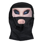 Walter Van Beirendonck Face Morph Mask Comb. I Black E Balaclavas 7007 Detail View 1 | GATE