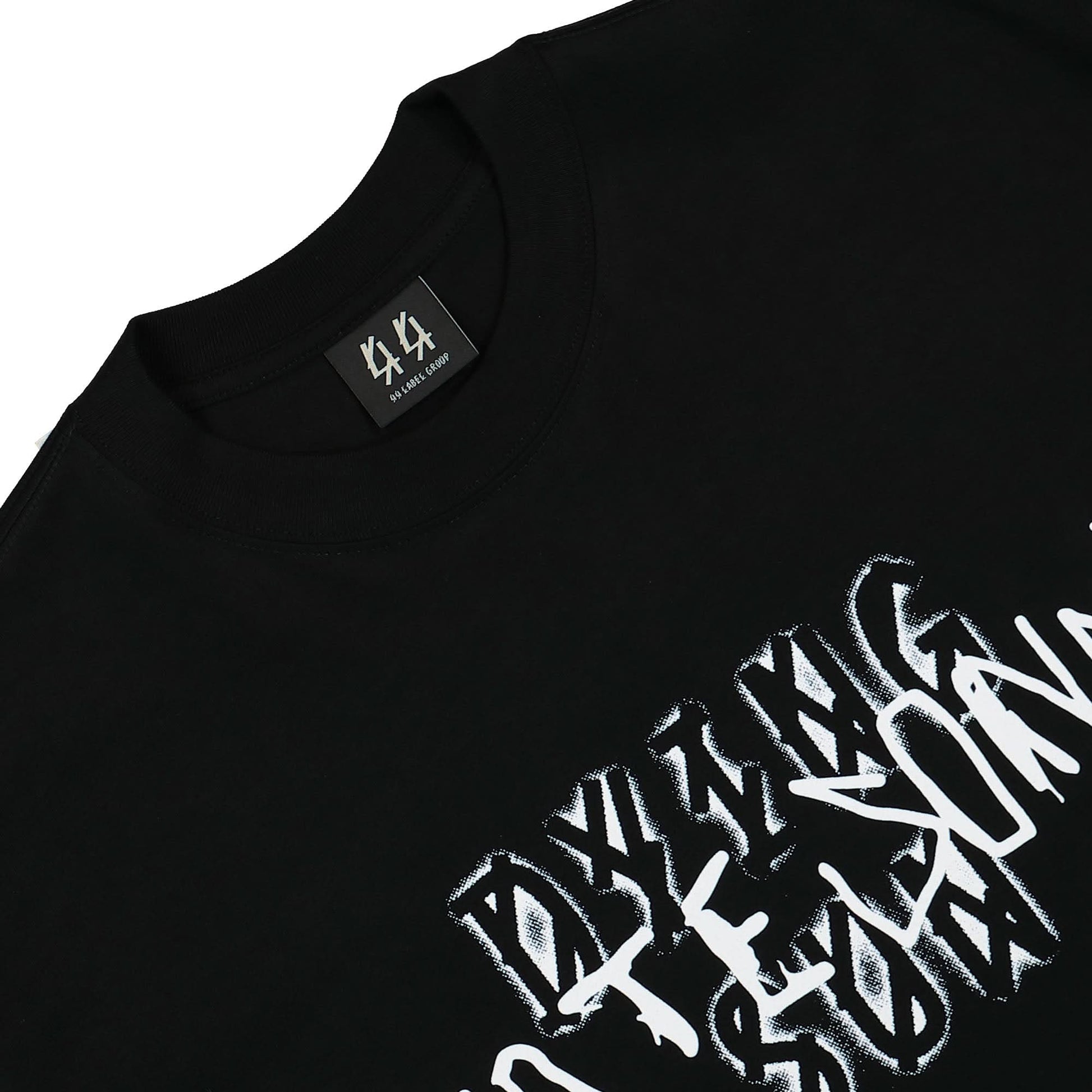 44 Label Group Dying Sun Tee Black Detail view 3 | Gate