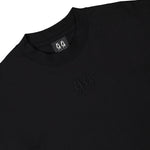 44 Label Group Solid Sand Print Tee Black Detail view 3 | Gate