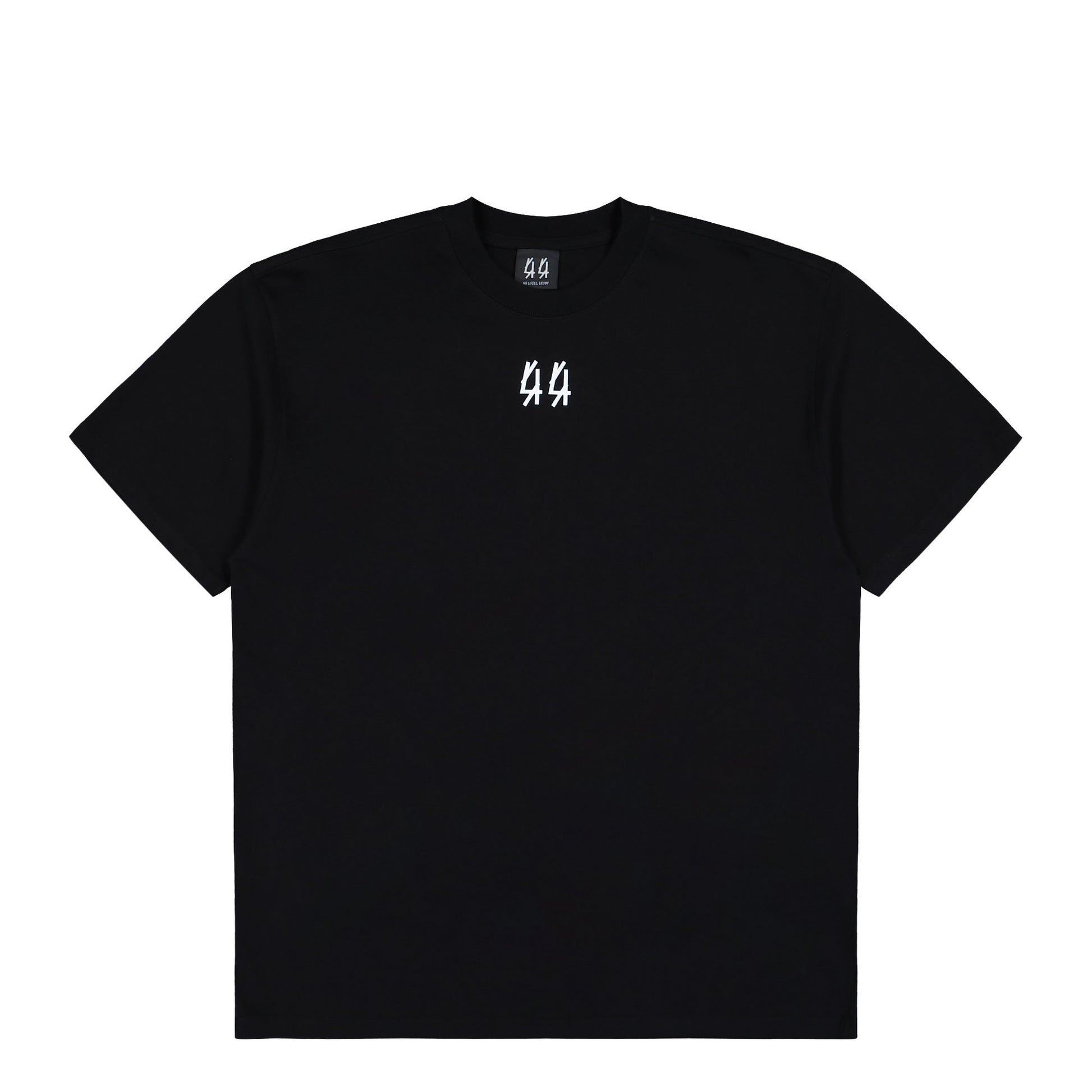 44 Label Group Tattoo Tee Black + Tattoo Sapphire T-Shirts B0030556-FA582-P672 Detail View 1 | GATE