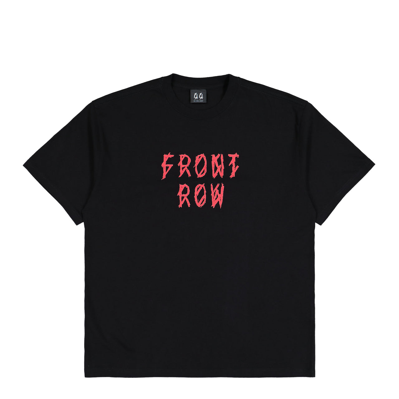 44 Label Group Front Row Tee Black + Front Row Signal Red T-Shirts B0030556-FA582-P674 Detail View 1 | GATE