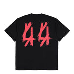 44 Label Group Front Row Tee Black + Front Row Signal Red T-Shirts B0030556-FA582-P674 Detail View 2 | GATE