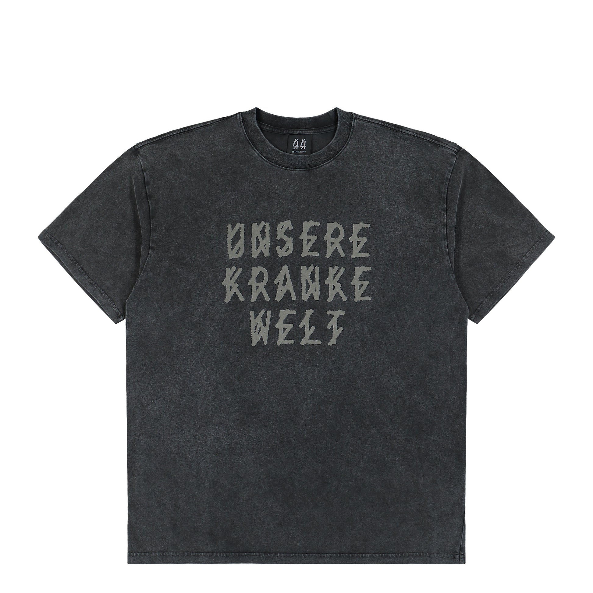44 Label Group Welt Tee Marble Grey + Welt Smoke Grey T-Shirts B0030556-FA673-P681 Detail View 1 | GATE