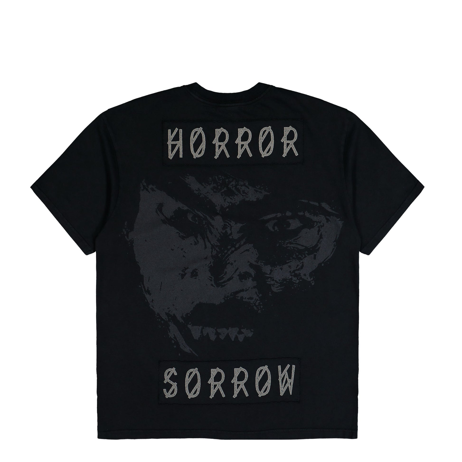 44 Label Group Sorrow Tee Black T-Shirt B0030556-FA673-P683 Detail View 2 | GATE


