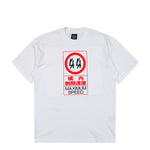 44 Label Group Estinguisher Tee Optical White + Warning High Risk Red T-Shirts B0030556-FA706-P763 Detail View 1 | GATE