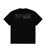 44 Label Group Mute Tee Black + Mute Corrosion T-Shirts B0030556-FA706-P768 Detail View 2 | GATE