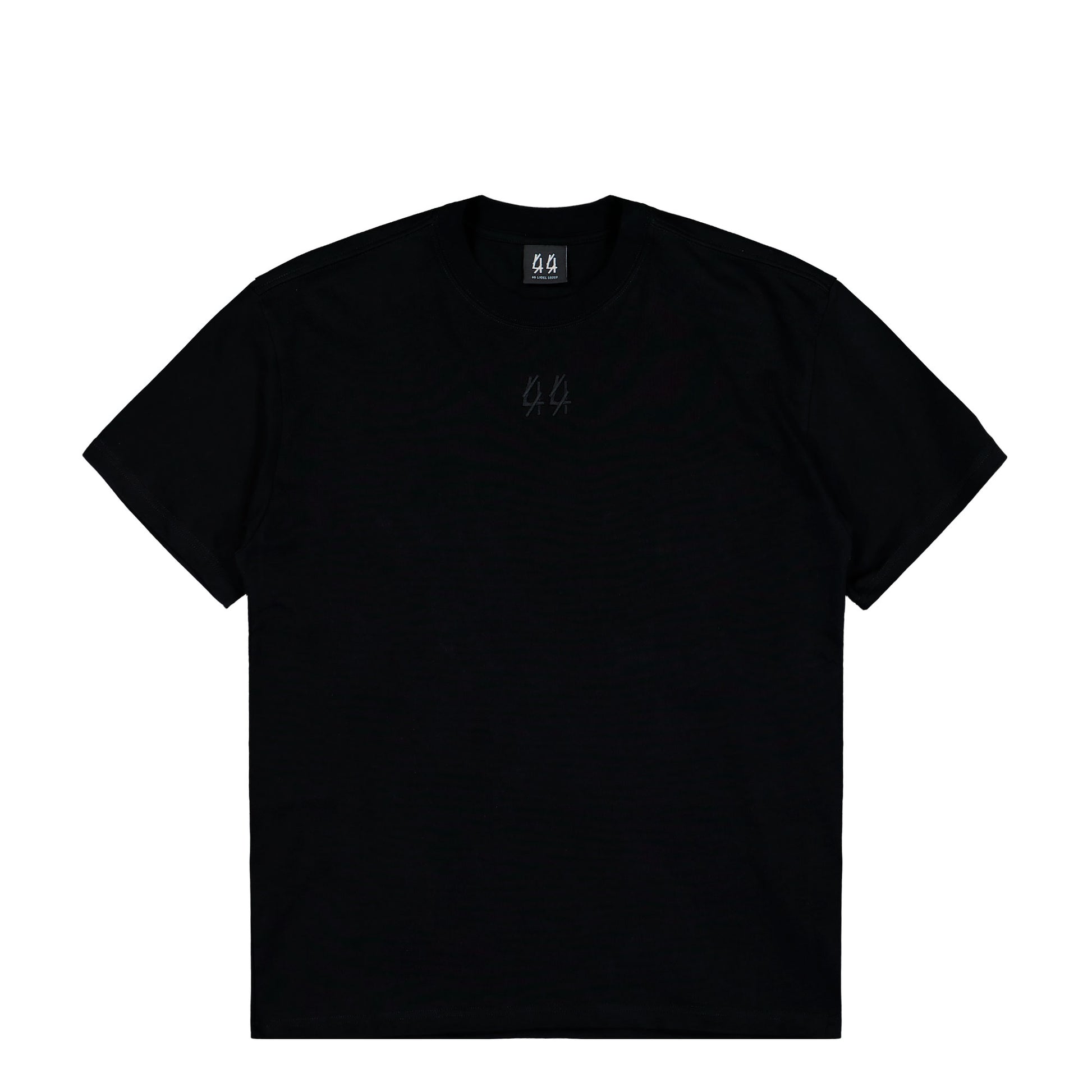 44 Label Group Safety Pins Tee Black + 44 Solid Red Hardware T-Shirts B0030556-FA706-P792 Detail View 1 | GATE