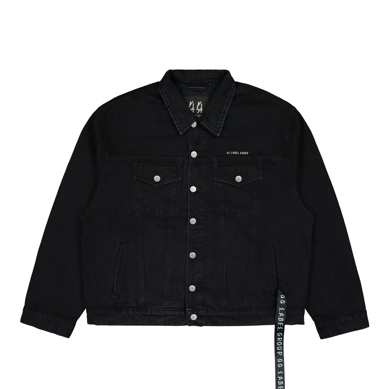 Denim Jacket Black Denim Tex 4