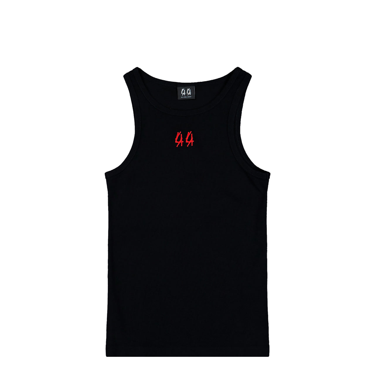 44 Label Group Classic Rib Tanktop Black + 44 High Risk Red Tops B0030579-FA584-P665 Detail View 1 | GATE