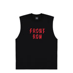 44 Label Group Front Row Sleeveless Tee Black + Front Row Signal Red T-Shirts B0030580-FA582-P674 Detail View 1 | GATE