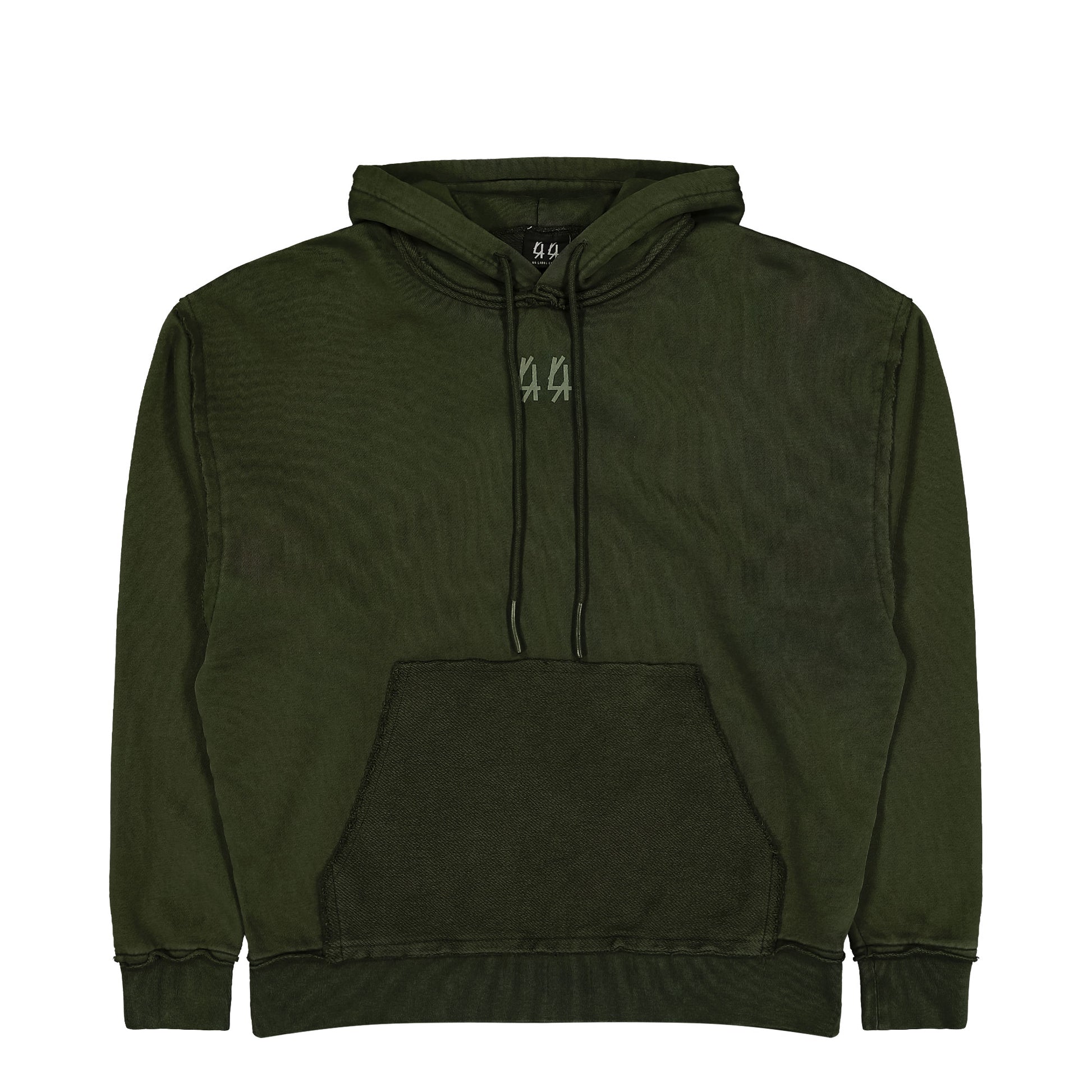 44 Label Group Classic Hoodie Faded Green + 44 Smoke Grey Hoodies B0030612-FA679-P678 Detail View 1 | GATE