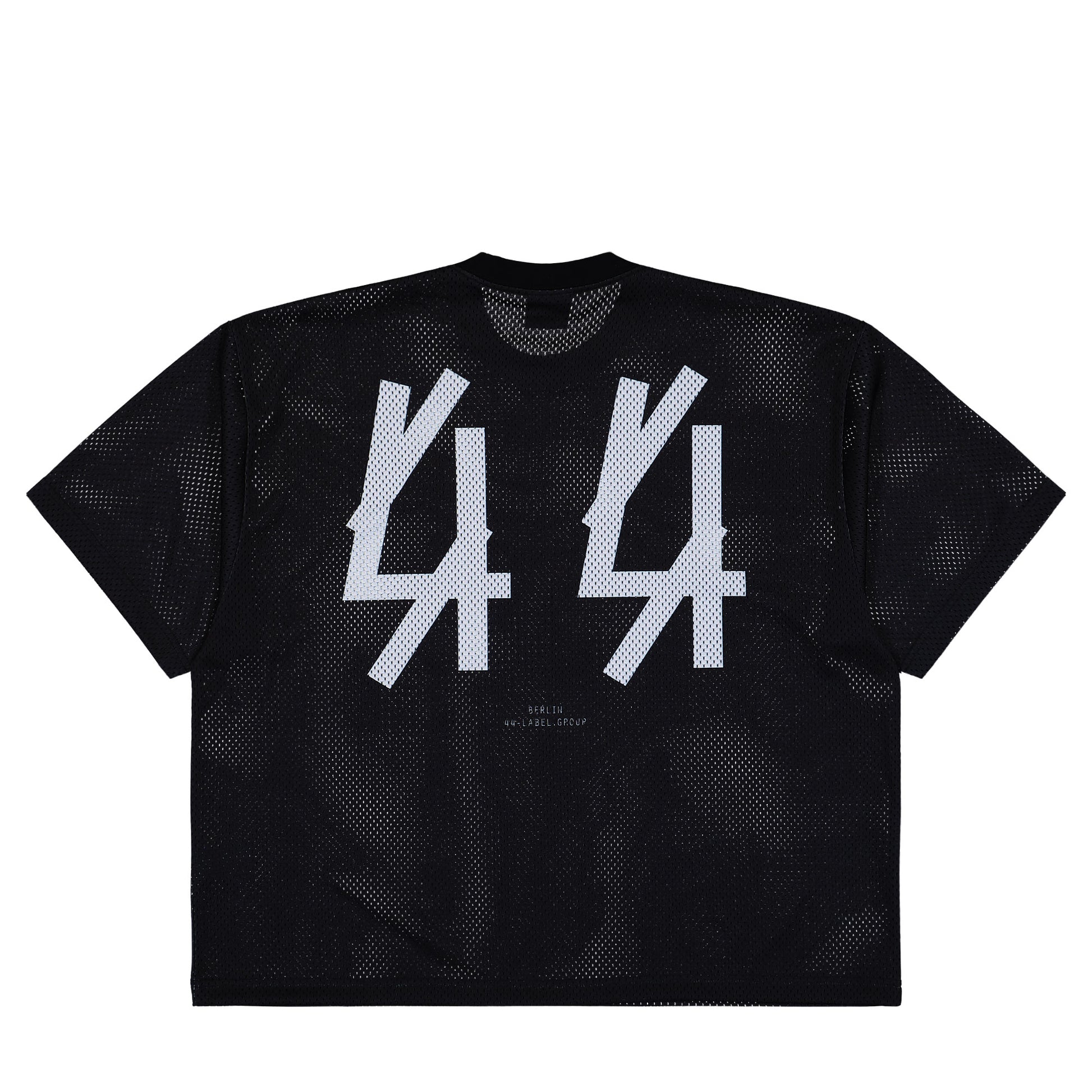 44 Label Group Classic Soccer Tee Black + 44 Dirty White T-Shirts B0030614-FA683-P447 Detail View 2 | GATE