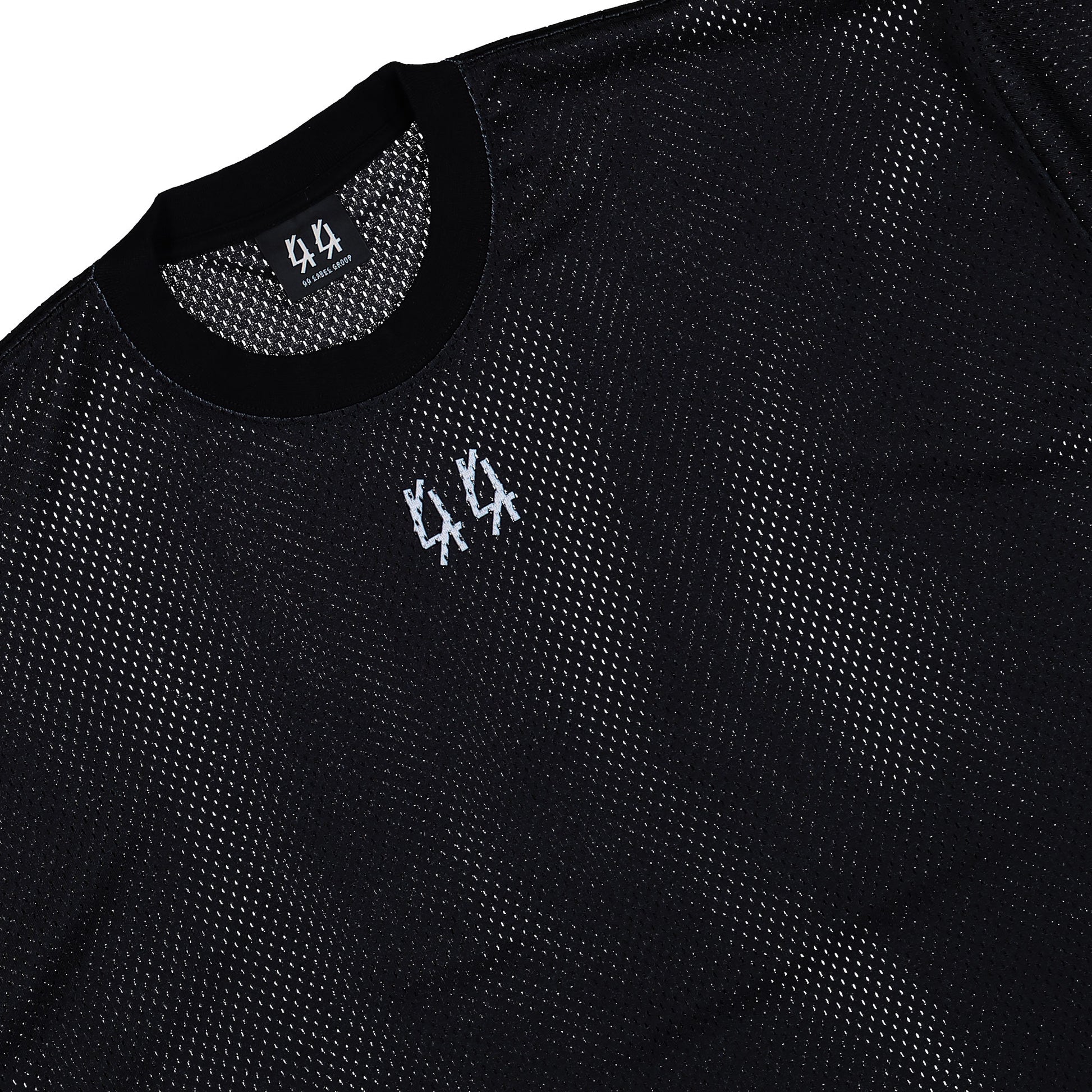 44 Label Group Classic Soccer Tee Black + 44 Dirty White T-Shirts B0030614-FA683-P447 Detail View 3 | GATE
