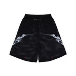 44 Label Group Y2K Mesh Shorts Black + Y2K Red White Shorts B0030617-FA683-P699 Detail View 2 | GATE