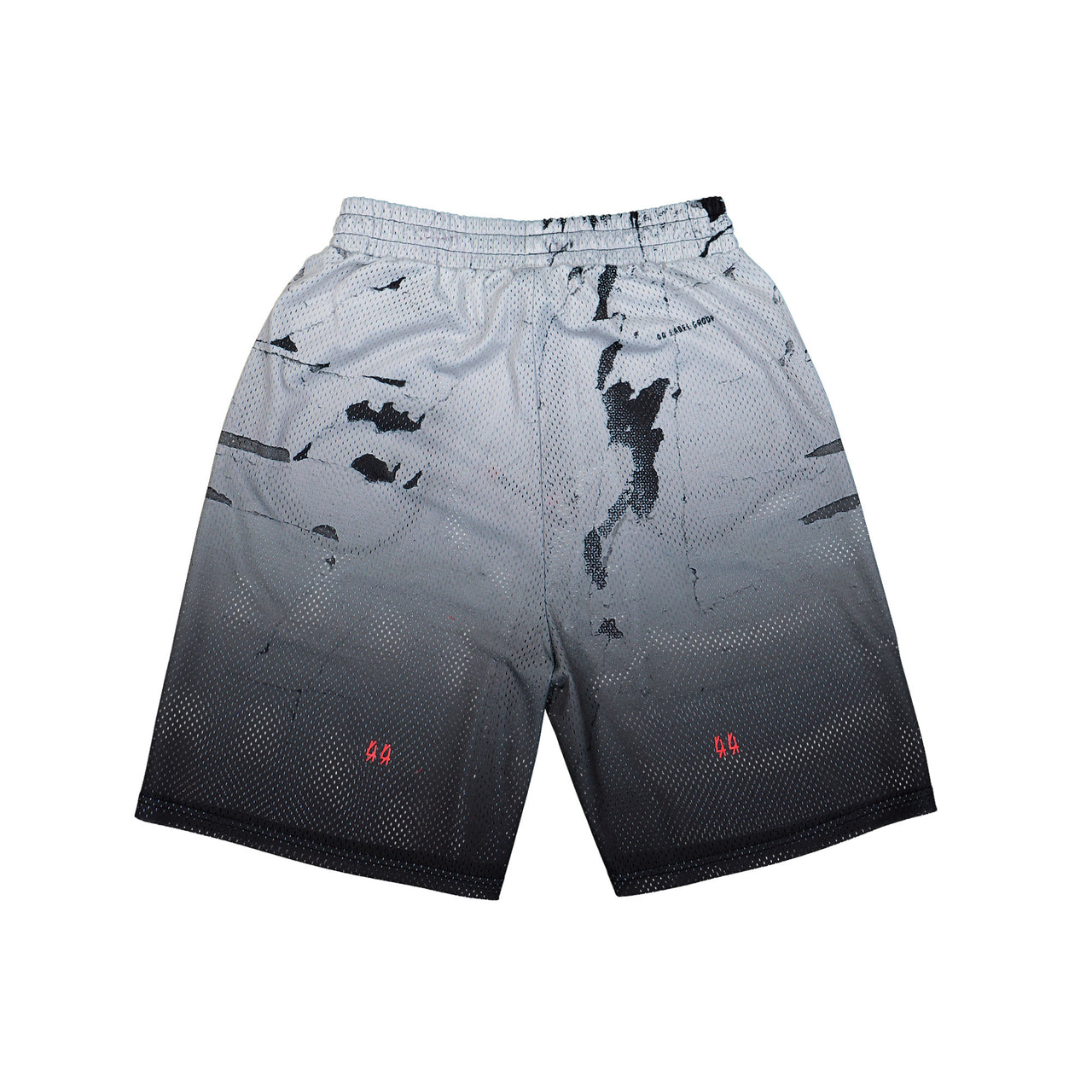 44 Label Group Hard Music Shorts Gradient + HM High Risk Red Shorts B0030617-FA683-P771 Detail View 1 | GATE