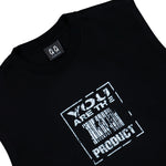 44 Label Group Product SL Sleeveless Tee Black + Product Dirty White T-Shirts B0030654-FA706-P756 Detail View 3 | GATE