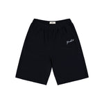 GmbH Bermuda Shorts With Embroidery Black Shorts Basket Shorts Detail View 1 | GATE
