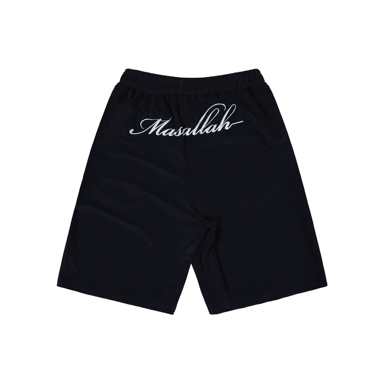 GmbH Bermuda Shorts With Embroidery Black Shorts Basket Shorts Detail View 1 | GATE
