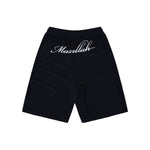 GmbH Bermuda Shorts With Embroidery Black Shorts Basket Shorts Detail View 2 | GATE
