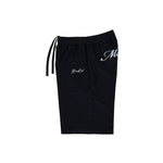 GmbH Bermuda Shorts With Embroidery Black Shorts Basket Shorts Detail View 3 | GATE
