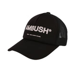 Ambush Classic Logo Cap Black Caps BMLB003F22FAB0011003 Detail View 1 | GATE
