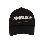 Ambush Classic Logo Cap Black Caps BMLB003F22FAB0011003 Detail View 4 | GATE
