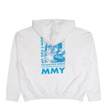 Maison Mihara Yasuhiro Don't Fog Up Print Hoodie White Hoodies C15HD043  Detail View 2 | GATE
