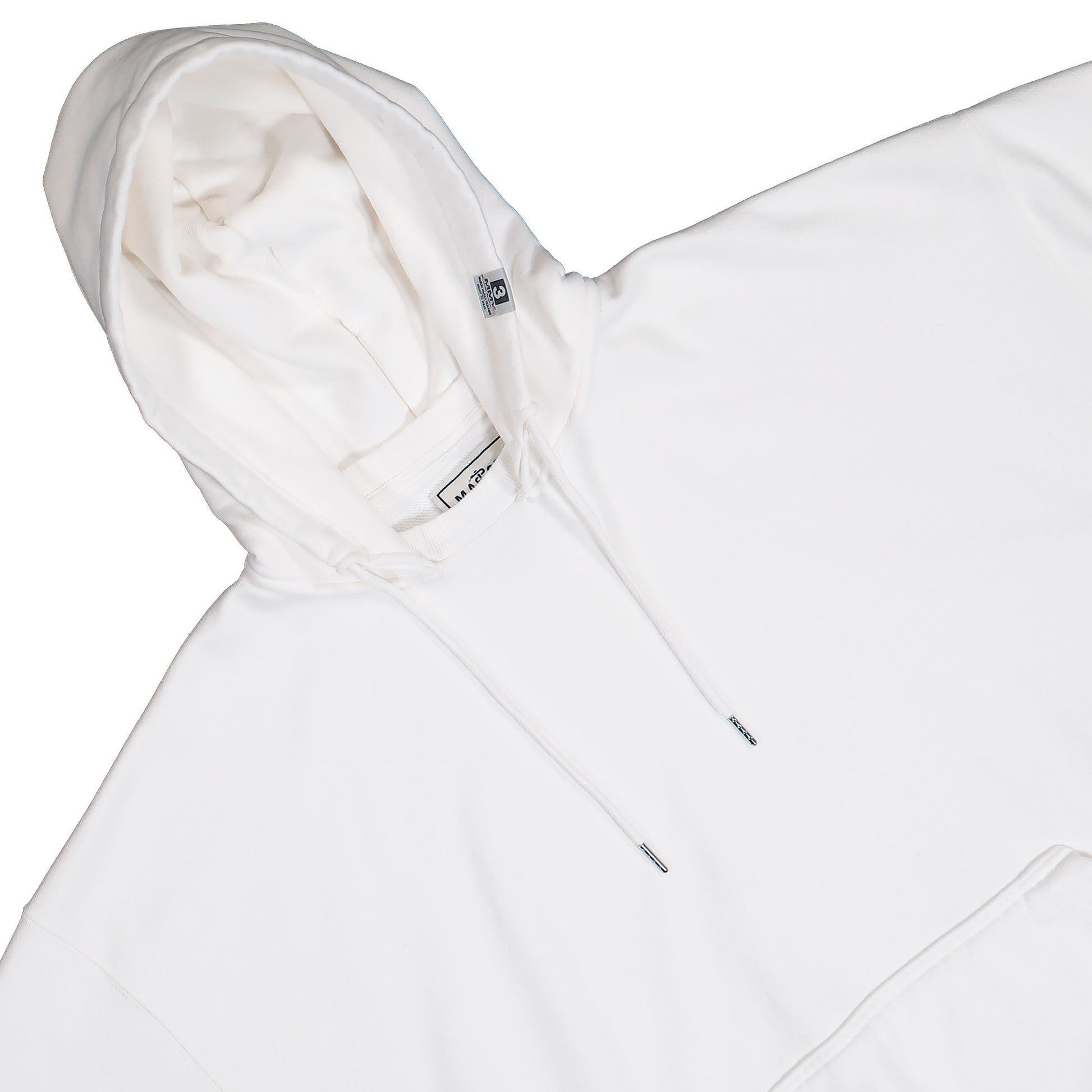 Maison Mihara Yasuhiro Don't Fog Up Print Hoodie White Hoodies C15HD043  Detail View 3 | GATE
