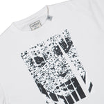 Maison Mihara Yasuhiro Face Print T-Shirt White T-Shirts C15TS042  Detail View 3 | GATE
