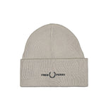 Fred Perry Graphic Beanie Grey Detail view 1 | Gate