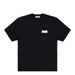 Gmbh T-Shirt With Embroidered Cut Out Logo Black T-Shirts Cut Out Logo Tee1 Detail View 1 | GATE

