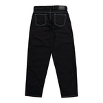 GmbH Wide Leg Trousers With Double Zip Black Pants Cyrus Detail View 2 | GATE