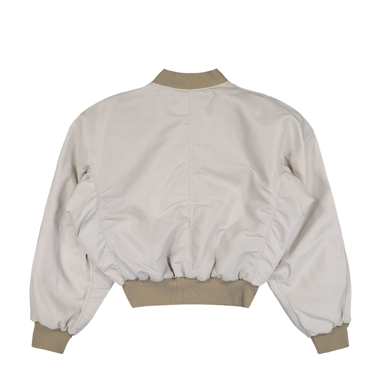 GmbH Bomber Jacket Light Grey Jackets Charles Detail View 1 | GATE