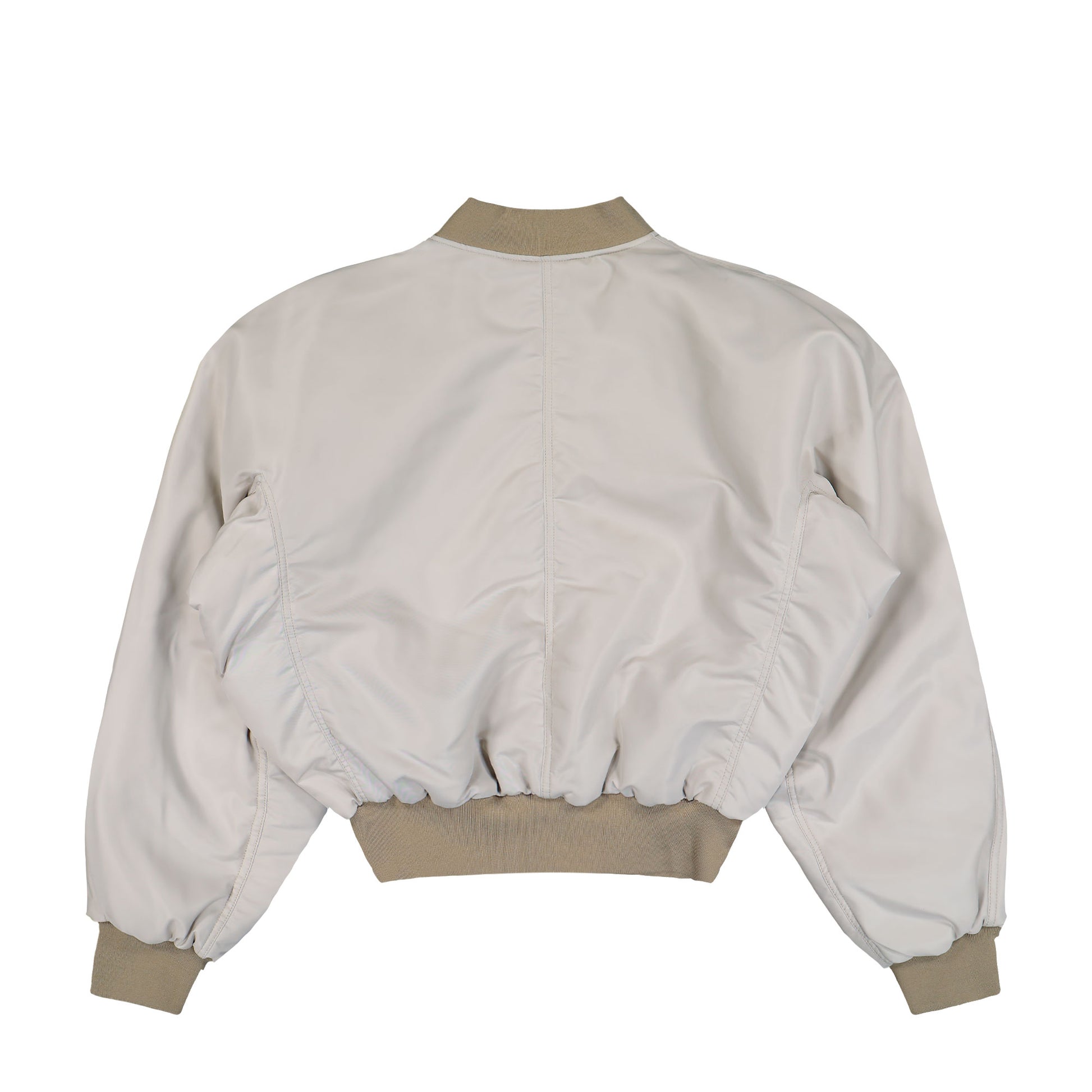 GmbH Bomber Jacket Light Grey Jackets Charles Detail View 2 | GATE