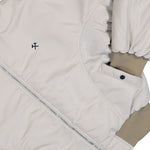 GmbH Bomber Jacket Light Grey Jackets Charles Detail View 4 | GATE
