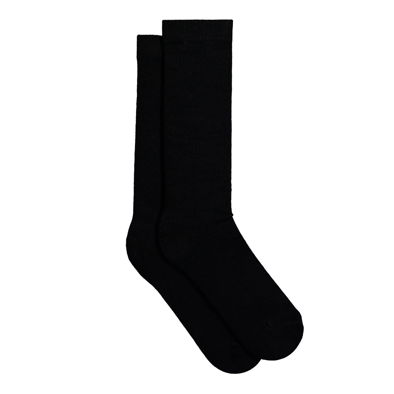 Rick Owens DRKSHDW Pentagram Knee High Socks Black / Pearl Socks DA01F4468 SOCKC 908 Detail View 1 | GATE