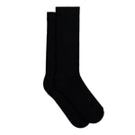 Rick Owens DRKSHDW Pentagram Knee High Socks Black / Pearl Socks DA01F4468 SOCKC 908 Detail View 2 | GATE