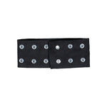 Rick Owens DRKSHDW Strobe Neck Band Black Neck Band  DA01F4475 DBK 09 Detail View 1 | GATE
