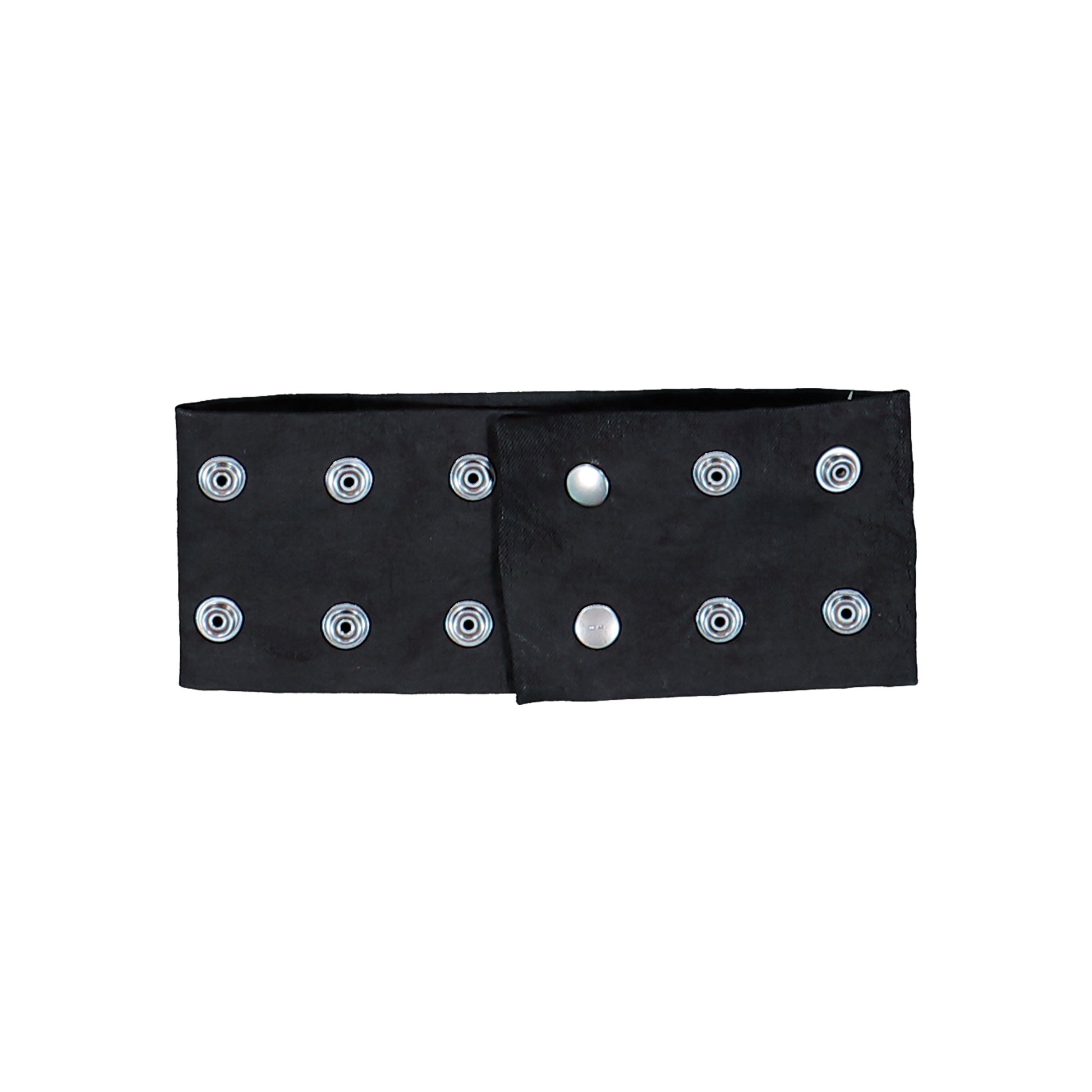 Rick Owens DRKSHDW Strobe Neck Band Black Neck Band  DA01F4475 DBK 09 Detail View 1 | GATE
