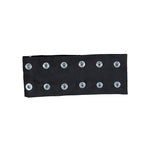 Rick Owens DRKSHDW Strobe Neck Band Black Neck Band  DA01F4475 DBK 09 Detail View 2 | GATE

