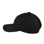 Rick Owens DRKSHDW Baseball Cap Black Basecap DA01F4478 TEEM8 0908 Detail View 2 | GATE
