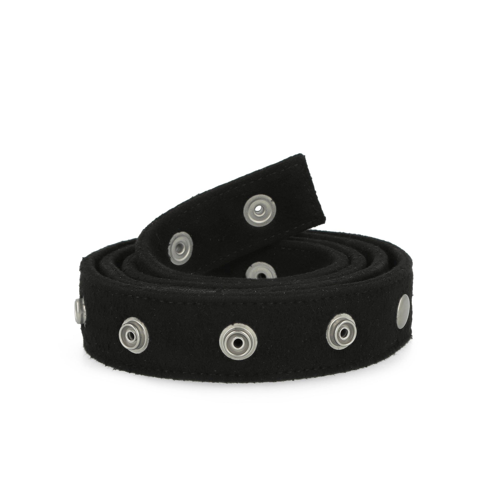 Rick Owens Snaps Belt Black Belts DA02E7441 BMOES4 09 Detail View 3 | GATE