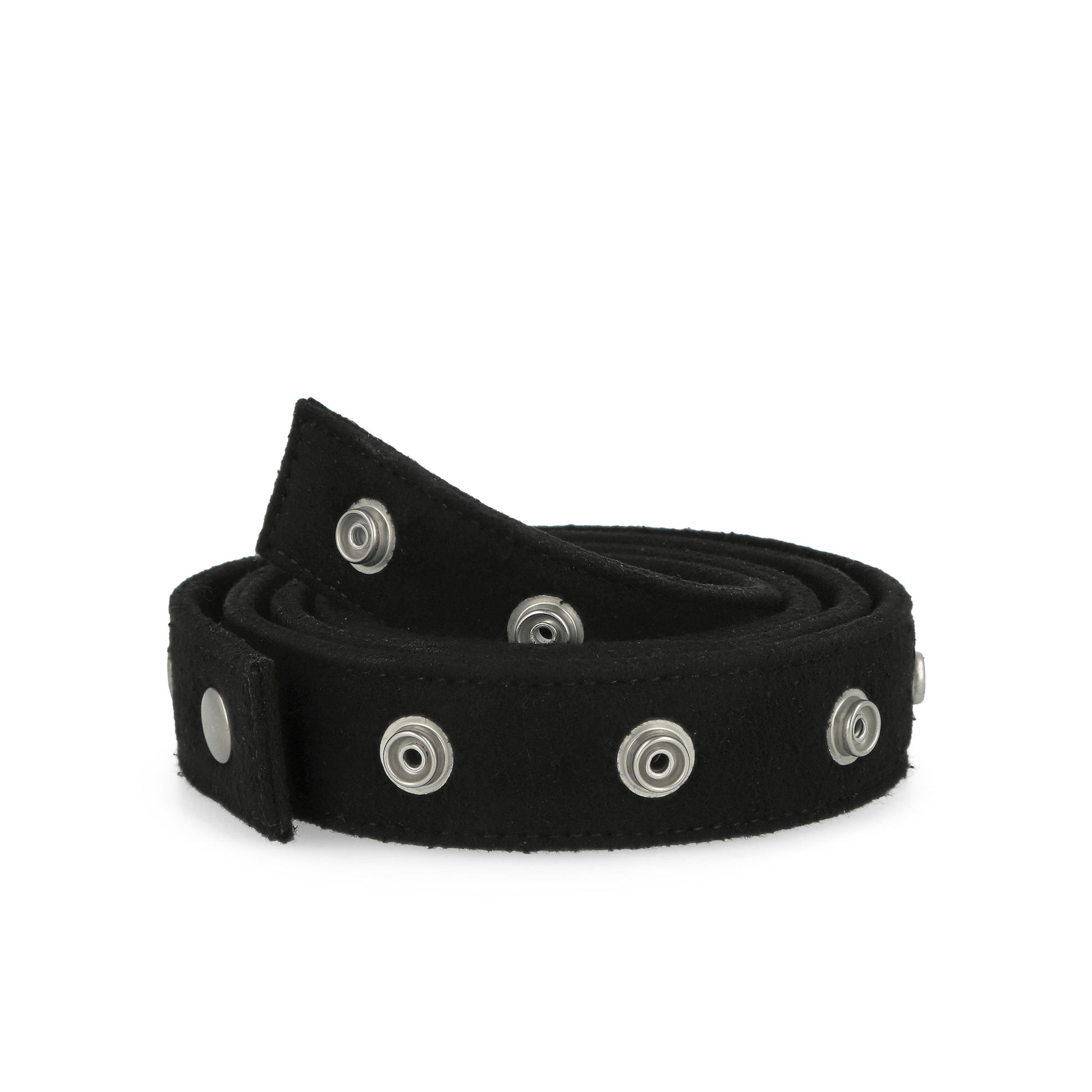 Rick Owens Snaps Belt Black Belts DA02E7441 BMOES4 09 Detail View 4 | GATE
