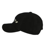 Rick Owens Baseball Cap Black / Pearl Caps DA02E7478 BMOEM6 0908 Detail View 2 | GATE
