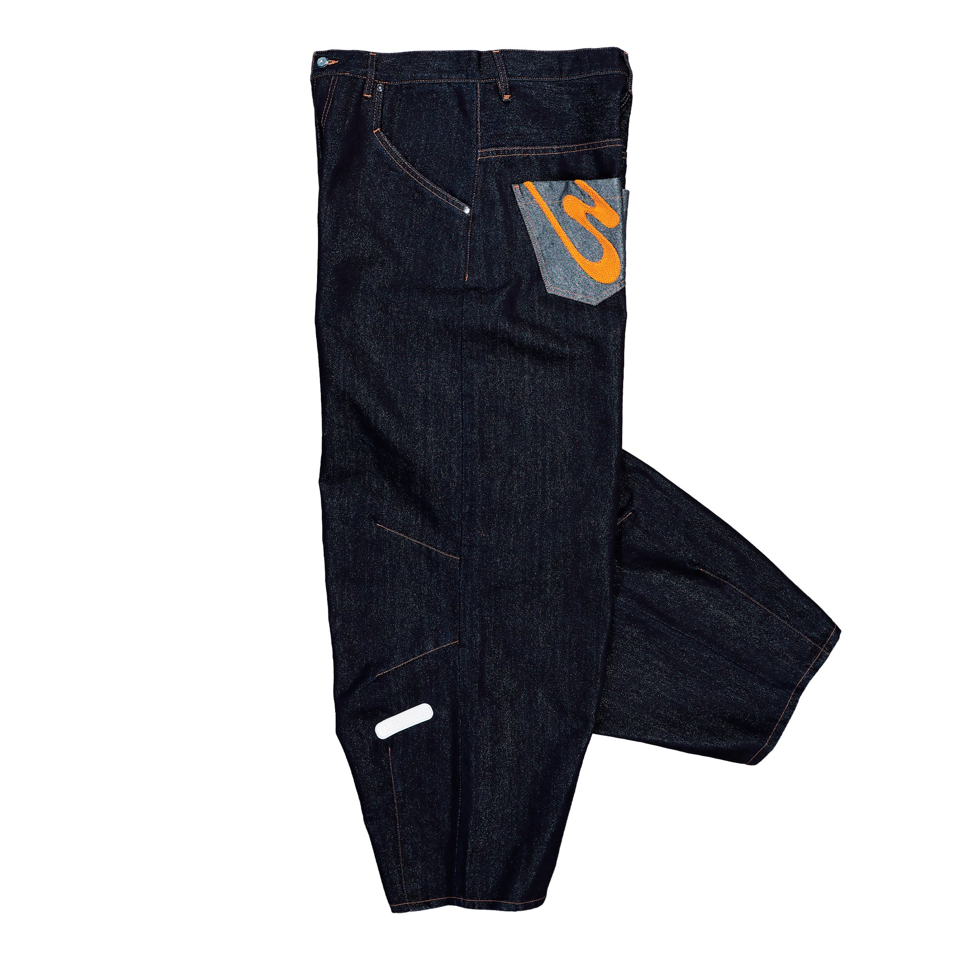 PDF Leggenda Pant Silve Denim DFM03020DF201SILVE Detail View 3 | GATE
