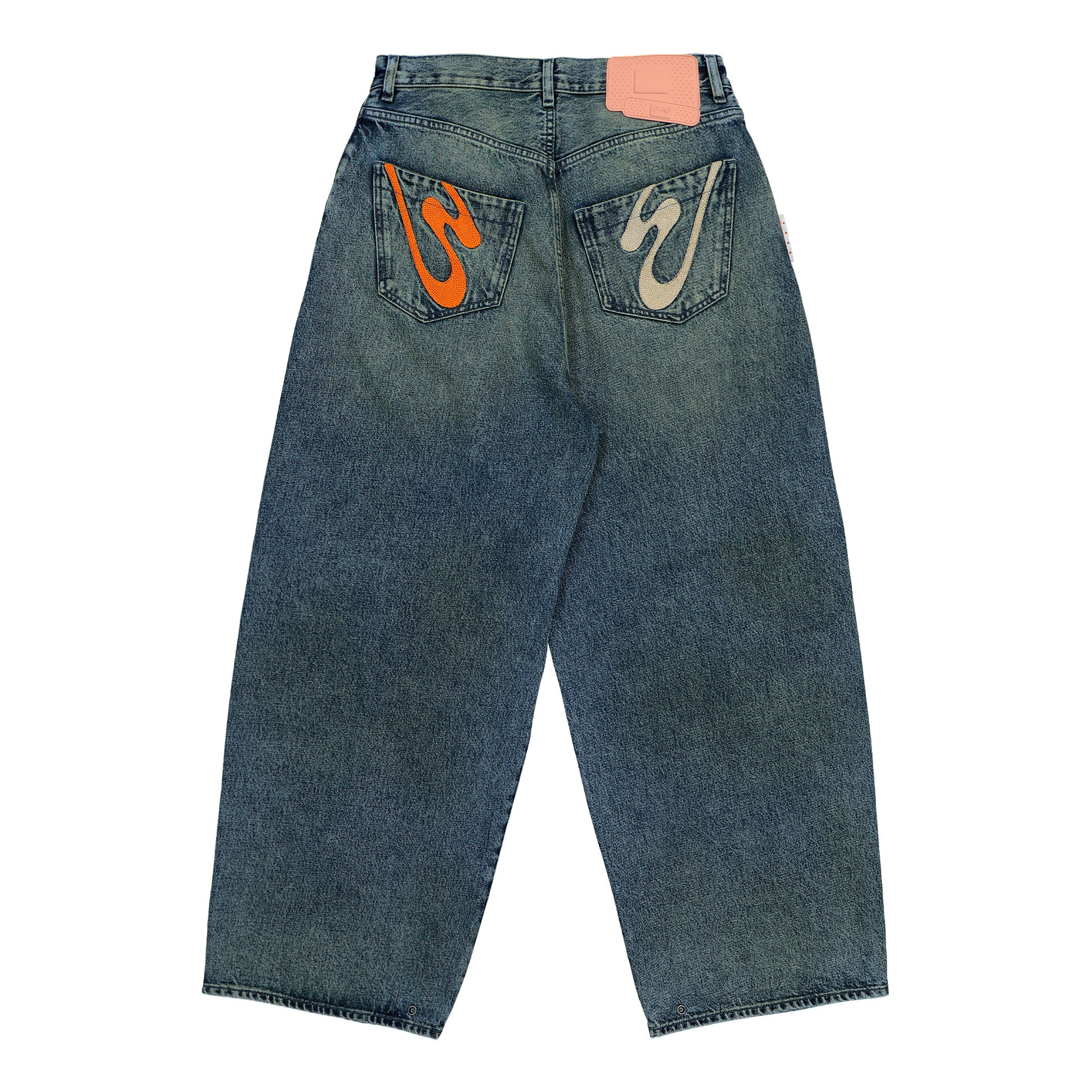 PDF Fat Angelo Wash2 Denim DFM03021DF106WASH2 Detail View 2 | GATE
